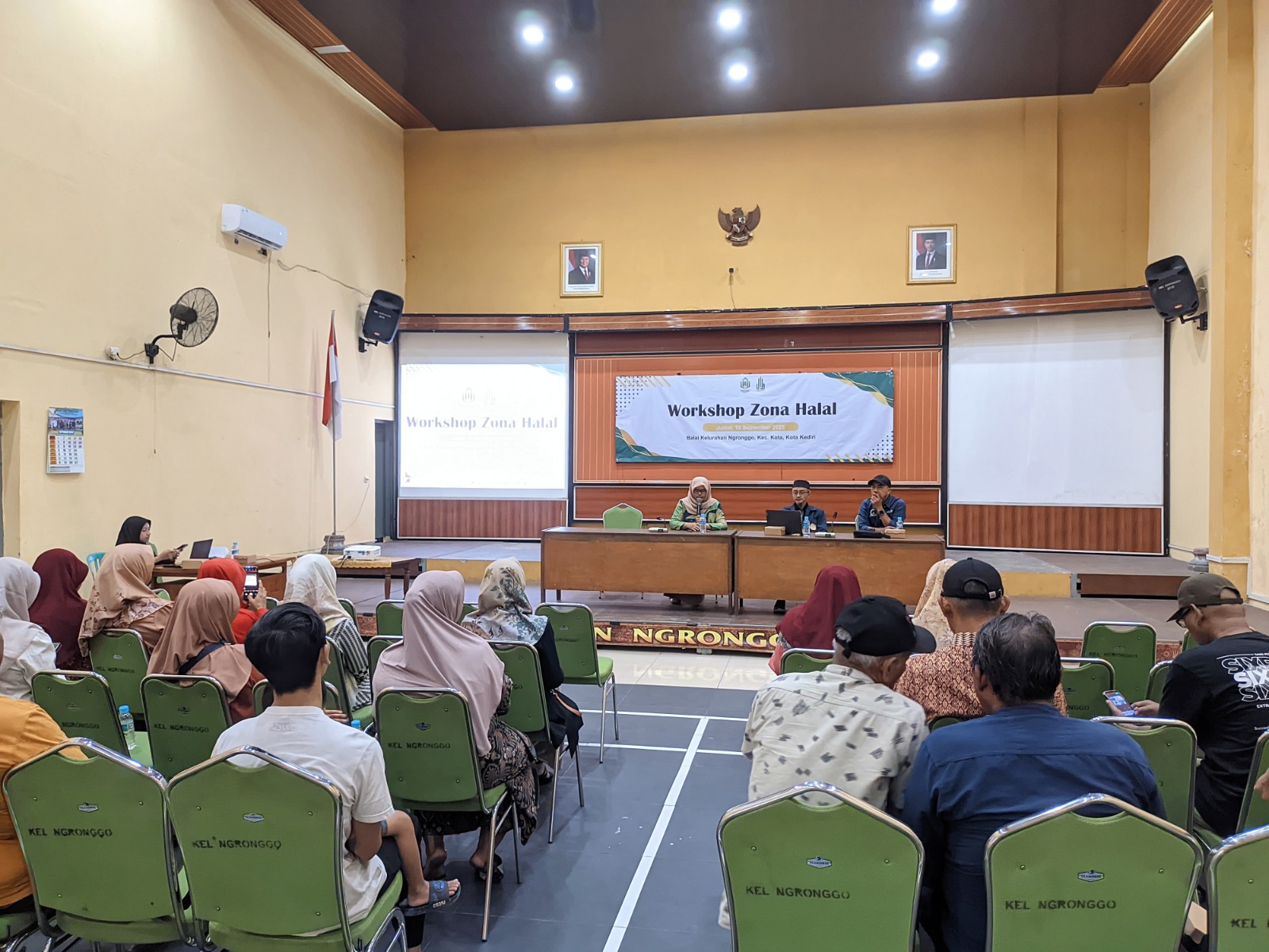 Siapkan Ekosistem Kampung Halal, Halal Center UIN Syekh Wasil Gelar Workshop Zona Halal di Kelurahan Ngronggo