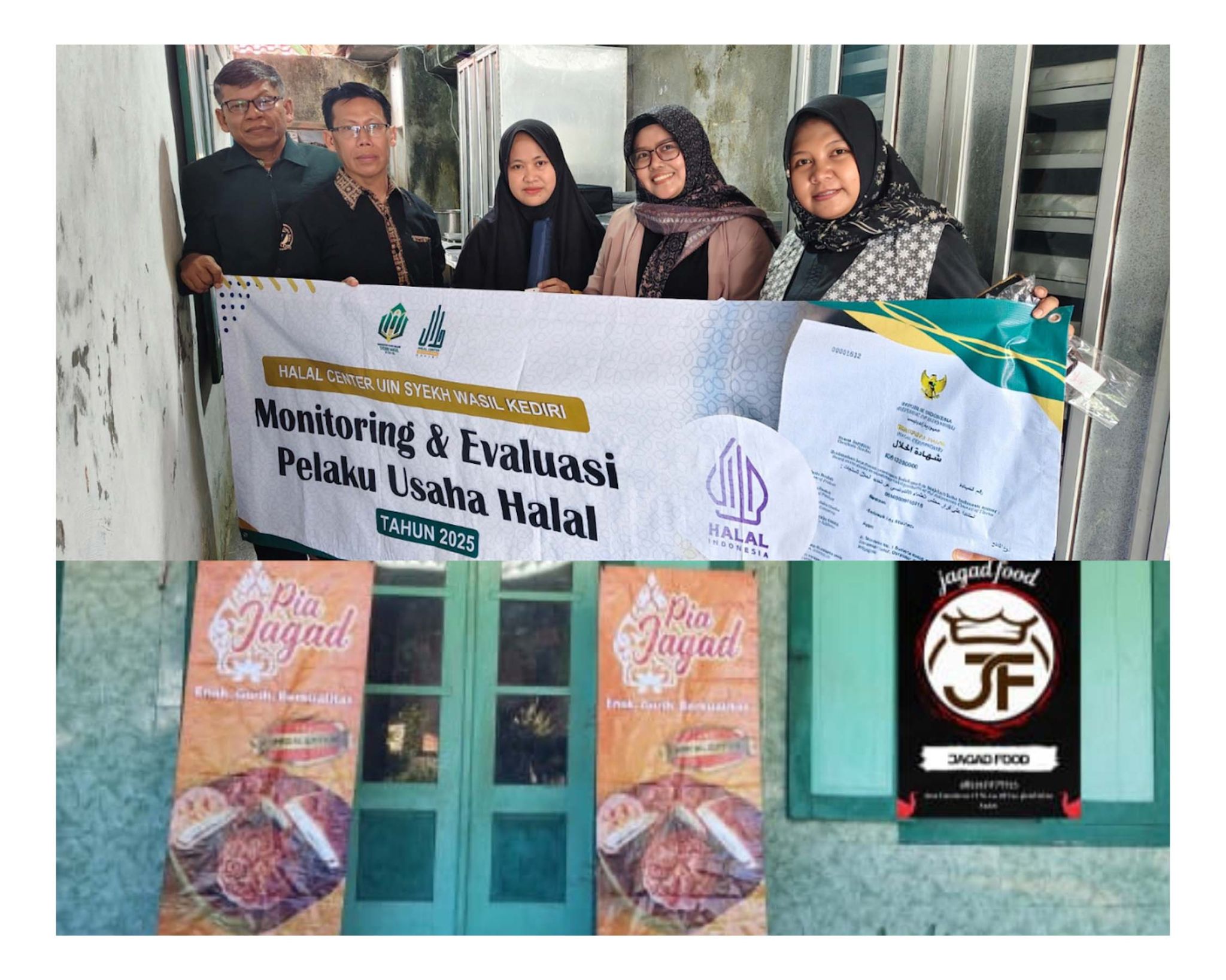 Dorong Produk Halal; Tim Halal Center UIN Syekh Wasil Kunjungi Jagad Food, Brownies yang Sedang Laris dari Kediri